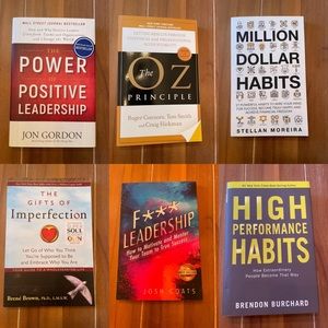 6 leadership book bundle